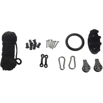 21PCS Water Sports Kayak Canoe Anchor Trolley Kit Cleat Rigging Ring Pulleys Padd Eyes Well Nuts Screws Kayak Accessories
21PCS Water Sports Kayak Canoe Anchor Trolley Kit Cleat Rigging Ring Pulleys Padd Eyes Well Nuts Screws Kayak Accessories