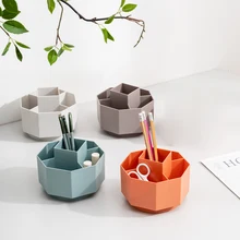 Rotating Pen Holder Storage Box Office Desktop Cosmetics Student Storage Box Remote Control Sundries Storage Rack Accessories
Rotating Pen Holder Storage Box Office Desktop Cosmetics Student Storage Box Remote Control Sundries Storage Rack Accessories