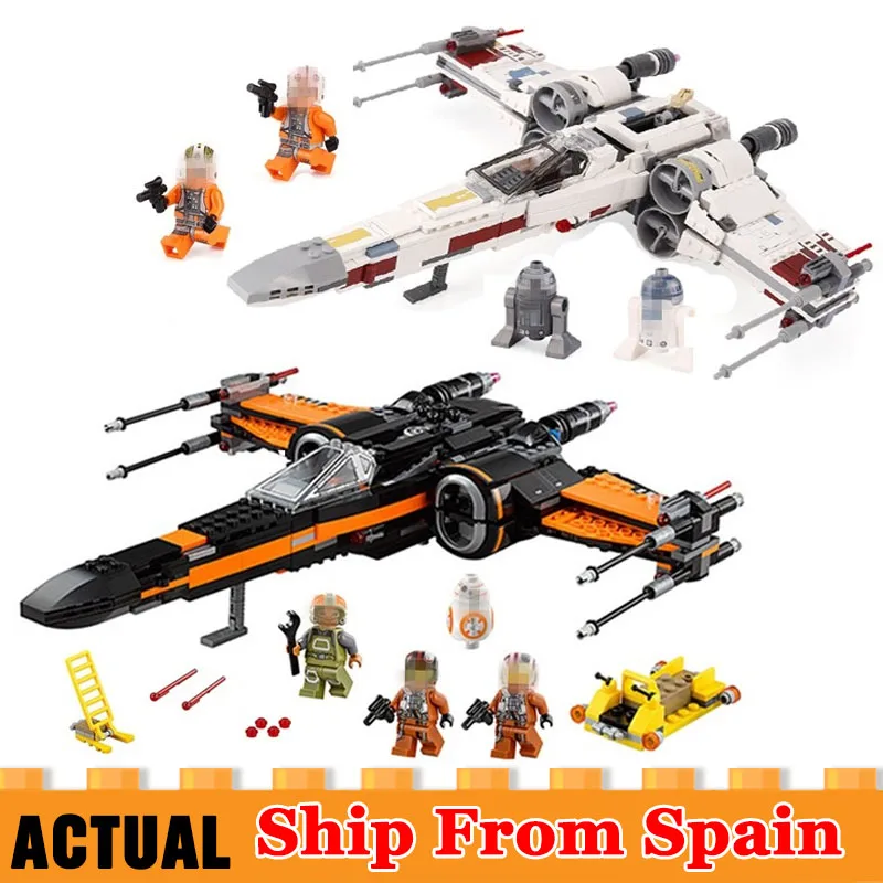 Starwars 05004 05145 X Wing Star Tie Fighter Building Blocks Compatible Legoings 75102 75218 Star Plan Wars Children Toy
Starwars 05004 05145 X Wing Star Tie Fighter Building Blocks Compatible Legoings 75102 75218 Star Plan Wars Children Toy