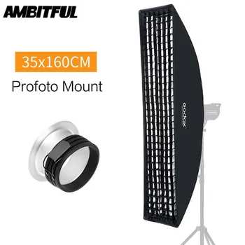 Godox 14"x 63" 35x160cm Strip Beehive Honeycomb Grid Softbox for Photo Strobe Studio Flash Profoto Mount Softbox
Godox 14"x 63" 35x160cm Strip Beehive Honeycomb Grid Softbox for Photo Strobe Studio Flash Profoto Mount Softbox