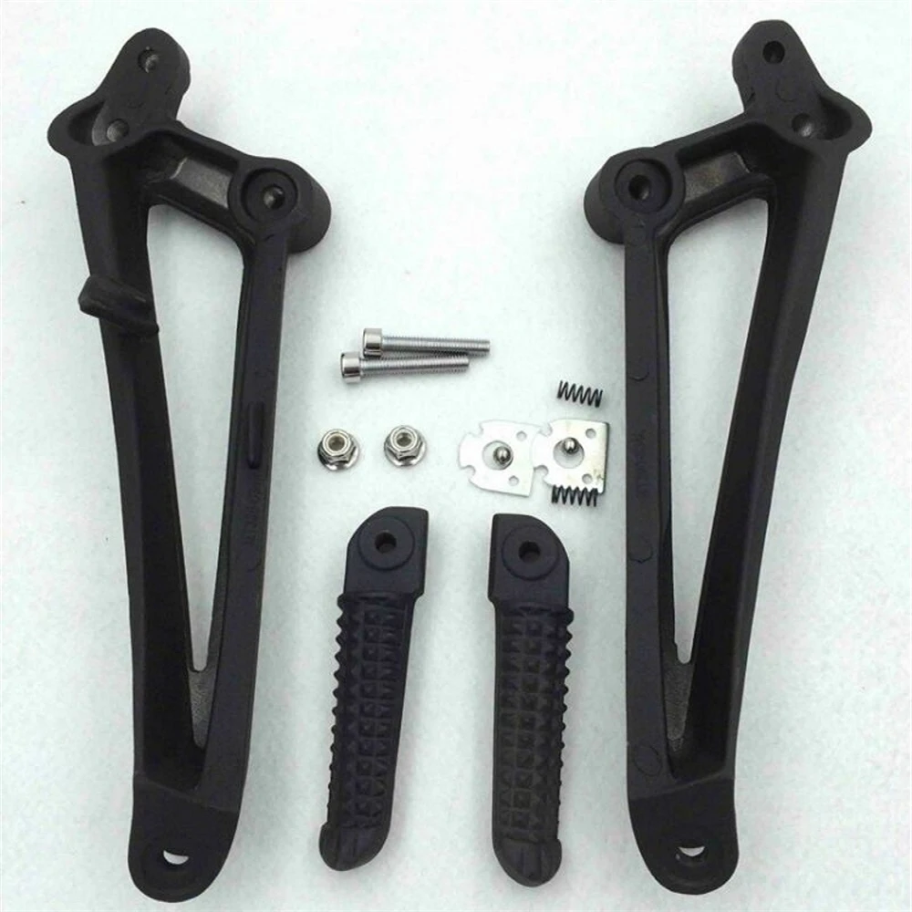 Motorcycle Black Silver Rear Passenger Footrest Foot Pegs Pedals Brackets for Yamaha YZF R1 2009 2010 2011
Motorcycle Black Silver Rear Passenger Footrest Foot Pegs Pedals Brackets for Yamaha YZF R1 2009 2010 2011