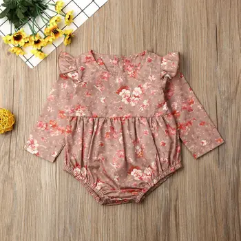 US Autumn Clothes Newborn Baby Girls Clothes Flower Romper Jumpsuit Bodysuit Overall Outfit Set 0-18 months 
US Autumn Clothes Newborn Baby Girls Clothes Flower Romper Jumpsuit Bodysuit Overall Outfit Set 0-18 months