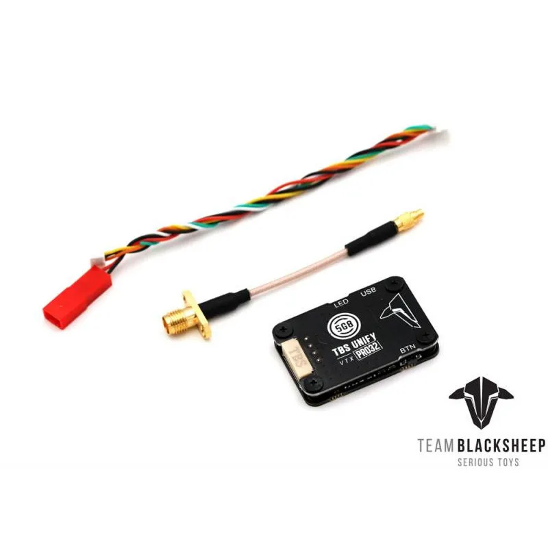 Original TBS Unify Pro32 5G8 HV Video transmitter with MMCX connector For FPV RC Racing Drone RC model
Original TBS Unify Pro32 5G8 HV Video transmitter with MMCX connector For FPV RC Racing Drone RC model