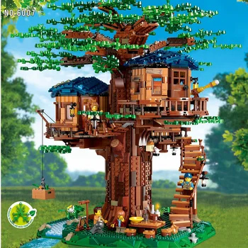 3117Pcs 2 Colour Tree House Building Block Architecture Brick Toys Model Set As Chrismas Gifts For Children New Year Gift
3117Pcs 2 Colour Tree House Building Block Architecture Brick Toys Model Set As Chrismas Gifts For Children New Year Gift