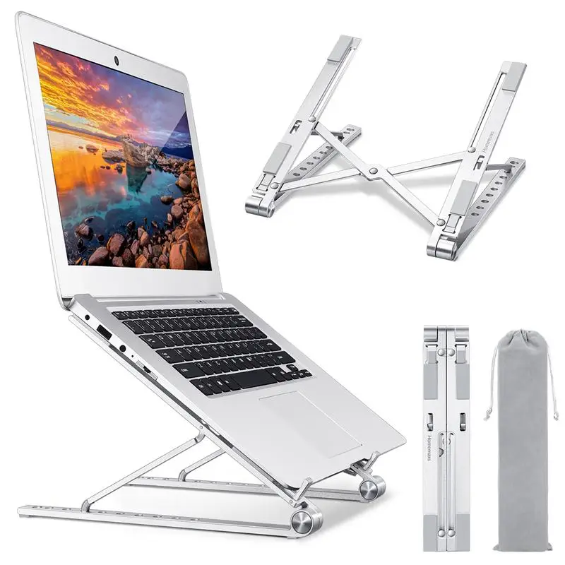Homemaxs Laptop Stand Ergonomic Foldable Laptop Support Height Angle Adjustable Notebook Computer Holder
Homemaxs Laptop Stand Ergonomic Foldable Laptop Support Height Angle Adjustable Notebook Computer Holder
