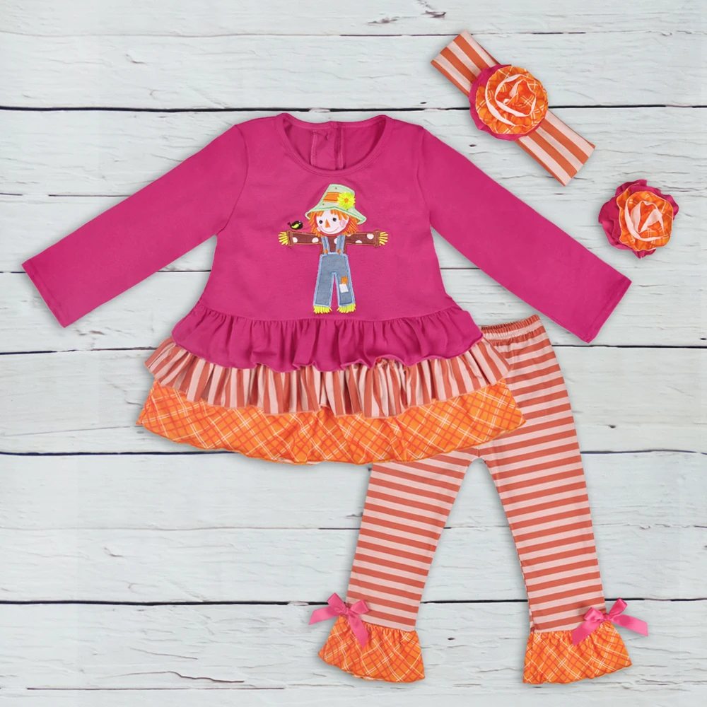 Girl leisure clothe or Baby clothe set cutey clothes scarecrow Pattern Girl's clothes Free Shipping ZGK806-391
Girl leisure clothe or Baby clothe set cutey clothes scarecrow Pattern Girl's clothes Free Shipping ZGK806-391