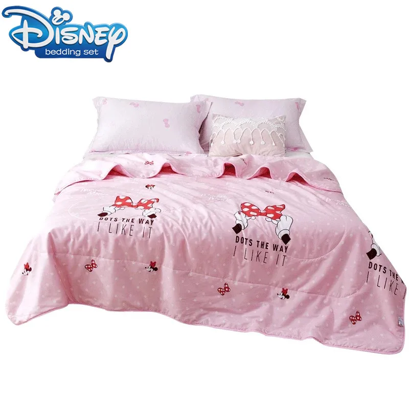 Cartoon pink Minnie mouse Summer Quilt Bedspread Blanket Comforter soft Bed Cover queen size 150x200 Quilting kids bedclothes
Cartoon pink Minnie mouse Summer Quilt Bedspread Blanket Comforter soft Bed Cover queen size 150x200 Quilting kids bedclothes