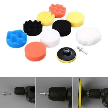 11Pcs Set Car Polishing Pad Set Buffing Sponge Polish Kit Set Polisher For Car Wheel Wax Drill Waxing Auto Pads Sponge Q5I0
11Pcs Set Car Polishing Pad Set Buffing Sponge Polish Kit Set Polisher For Car Wheel Wax Drill Waxing Auto Pads Sponge Q5I0