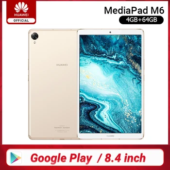 Original Huawei Mediapad M6 Turbo 8.4" Tablet 64GB 128GB Octa Core Kirin980 Android 9.0 Google play 6100mAh WIFI LTE Type-C
Original Huawei Mediapad M6 Turbo 8.4" Tablet 64GB 128GB Octa Core Kirin980 Android 9.0 Google play 6100mAh WIFI LTE Type-C