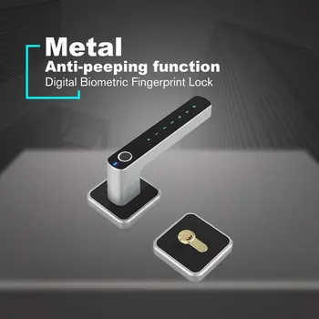 E32 Digital Intelligent Biometric Fingerprint Lock Keyless Smart Door Lock Fingerprint+Password+Key Unlocking 3 Ways
E32 Digital Intelligent Biometric Fingerprint Lock Keyless Smart Door Lock Fingerprint+Password+Key Unlocking 3 Ways