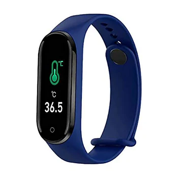 Smart Watch Body Temperature Monitor Bracelet Bluetooth 4.0 Heart Rate Monitor Pedometer Fitness Bracelet with App control
Smart Watch Body Temperature Monitor Bracelet Bluetooth 4.0 Heart Rate Monitor Pedometer Fitness Bracelet with App control