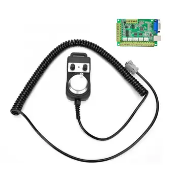 5 Axle MACH3 USB Interface Board CNC Motion Control Card + No Stop Handwheel digital stepper driver 
5 Axle MACH3 USB Interface Board CNC Motion Control Card + No Stop Handwheel digital stepper driver