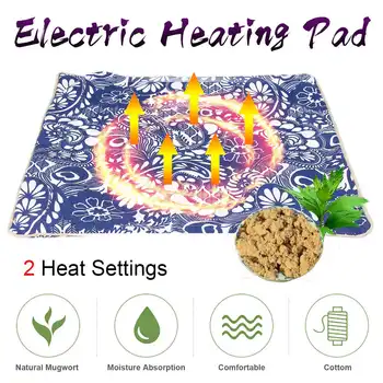 

New Electric Heating Hot Moxa Cushion Moxibustion Pad Warm Palace Gynecology Office Seat Health Pure Bottom Wormwood Heating Pad