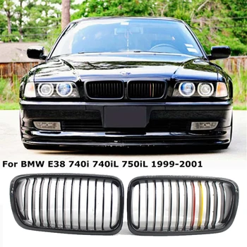 For BMW 7series E38 4 Door 1999 2000 2001 Car Front Sport Kidney Bumper Hood Grilles Grill Gloss Black Replacement Racing Grills
For BMW 7series E38 4 Door 1999 2000 2001 Car Front Sport Kidney Bumper Hood Grilles Grill Gloss Black Replacement Racing Grills