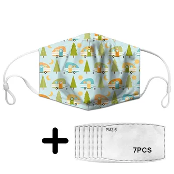 Cartoon Christmas Camper Print Teenagers Dustproof Face Mask with Filter for Winter Customized Unisex Mouth Masks Men Protective
Cartoon Christmas Camper Print Teenagers Dustproof Face Mask with Filter for Winter Customized Unisex Mouth Masks Men Protective