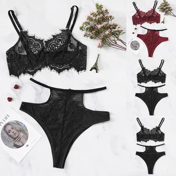 sexy Womens Smock 2-Pc Women Sissly Lace Sexy Deep V Lingerie Straps Bra and Panty Set Babydoll Fashion Bustier Sleepwear #SP
sexy Womens Smock 2-Pc Women Sissly Lace Sexy Deep V Lingerie Straps Bra and Panty Set Babydoll Fashion Bustier Sleepwear #SP