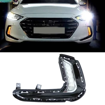CSCSNL 1 Pair LED car DRL Daytime Running Light Daylight Signal lamp car-Styling lights for Hyundai Elantra 2016 2017 2018
CSCSNL 1 Pair LED car DRL Daytime Running Light Daylight Signal lamp car-Styling lights for Hyundai Elantra 2016 2017 2018