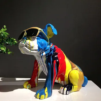 Colorful DRAWING WEAR GLASSES FRENCH BULLDOG HAND DRAWING RESIN INDIVIDUALITY SCULPTURE HOME DECOR GIFT
Colorful DRAWING WEAR GLASSES FRENCH BULLDOG HAND DRAWING RESIN INDIVIDUALITY SCULPTURE HOME DECOR GIFT