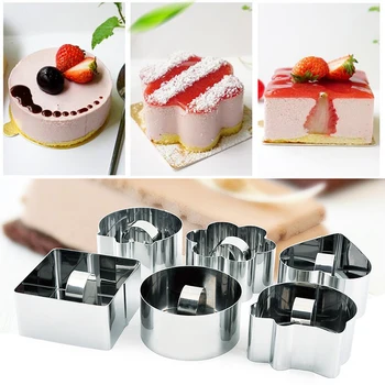 Salad Cheese Tool Die Cupcake Mold DIY Hot Sale Stainless Steel Bakeware Tools Baking Tools 1PC Cake Baking Mousse Ring Dessert
Salad Cheese Tool Die Cupcake Mold DIY Hot Sale Stainless Steel Bakeware Tools Baking Tools 1PC Cake Baking Mousse Ring Dessert