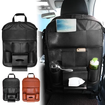 Car Seat Back Organizer Storage Bag Travel Holder In Car Goods Universal PU Leather In Auto Back Seat Bag Protector Accessoires
Car Seat Back Organizer Storage Bag Travel Holder In Car Goods Universal PU Leather In Auto Back Seat Bag Protector Accessoires