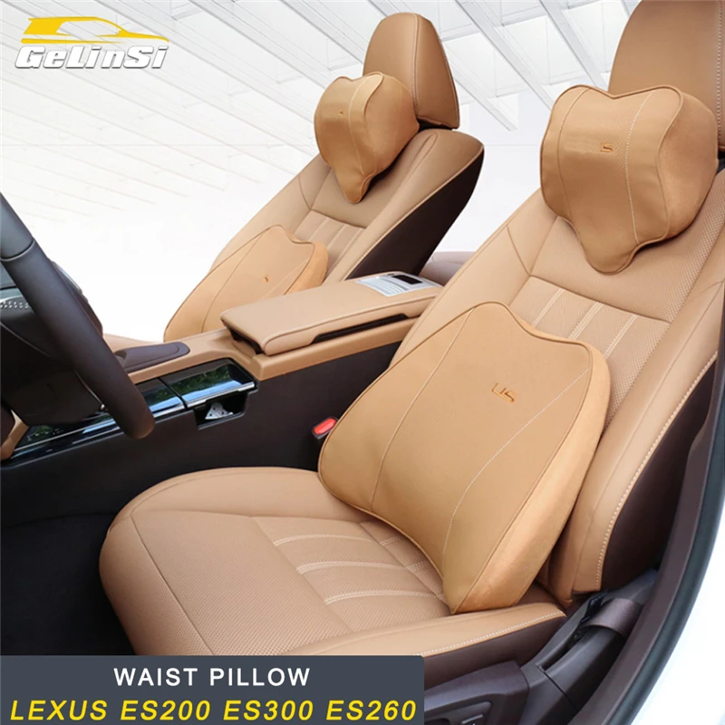 GELINSI Car Styling Seat Headrest Neck Rest Waist Pillow Cushion Pad for Lexus ES 2018 ES200 ES300 ES260
GELINSI Car Styling Seat Headrest Neck Rest Waist Pillow Cushion Pad for Lexus ES 2018 ES200 ES300 ES260