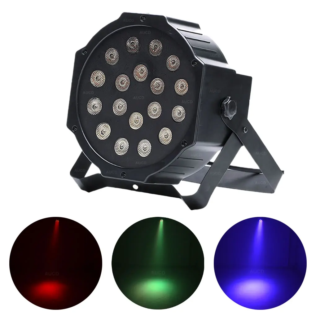 Portable 18W RGB LED PAR Lamp DMX Beam Disco Ball Bar Projector Spotlight DJ Party Show Stage Effect Profession Strobe Light
Portable 18W RGB LED PAR Lamp DMX Beam Disco Ball Bar Projector Spotlight DJ Party Show Stage Effect Profession Strobe Light