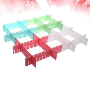 12pcs Adjustable Grid Drawer Dividers Creative DIY Drawer Organizer Dividers Household Storage Rack for Dresser Storage (Random
12pcs Adjustable Grid Drawer Dividers Creative DIY Drawer Organizer Dividers Household Storage Rack for Dresser Storage (Random
