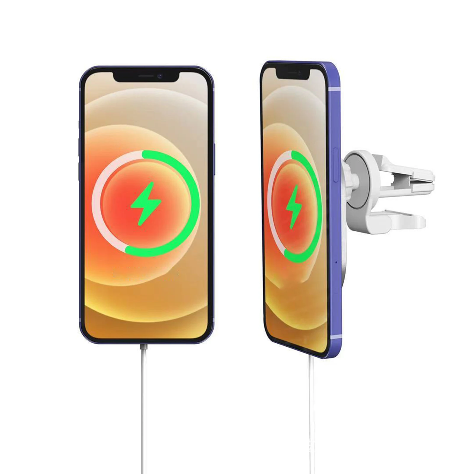 15W Wireless Charger for Iphone 12/Pro Max Fast Charger Magnet Adsorbable Car Mount Magnetic 360 Degree Rotation Holder
15W Wireless Charger for Iphone 12/Pro Max Fast Charger Magnet Adsorbable Car Mount Magnetic 360 Degree Rotation Holder