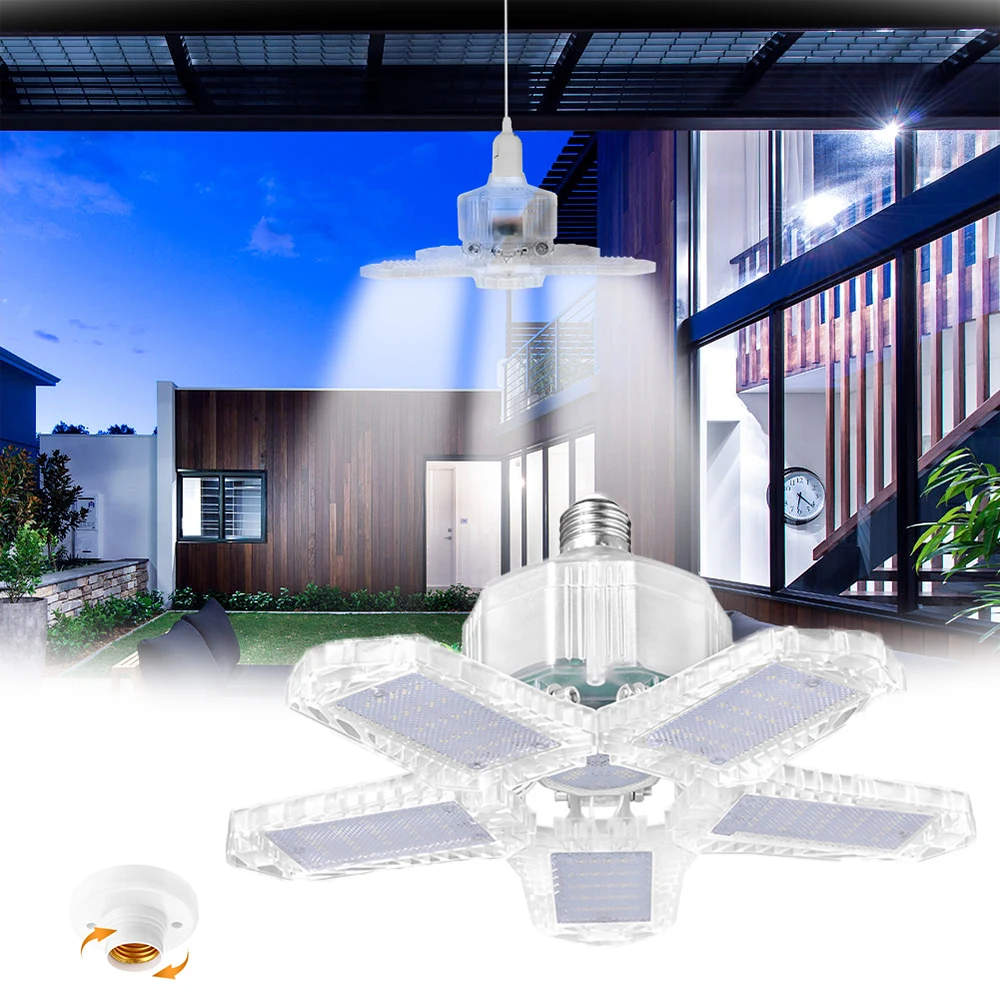 Garage Light Ceiling Light 6-Sided Luminous 85-265V Industrial Light 8000LM Deformed High Bay Light Household Ceiling Light
Garage Light Ceiling Light 6-Sided Luminous 85-265V Industrial Light 8000LM Deformed High Bay Light Household Ceiling Light