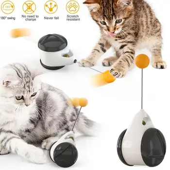 Interactive Cat Toys with Wheels Smart Automatic No Need Recharge Cat Toy 360 Rotating Ball for Cat Funny Teasing Kitten Gatos
Interactive Cat Toys with Wheels Smart Automatic No Need Recharge Cat Toy 360 Rotating Ball for Cat Funny Teasing Kitten Gatos