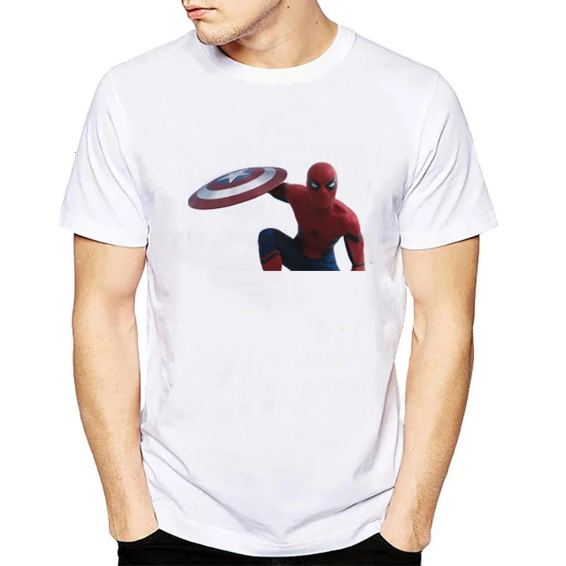 Spider Chivalrous Paternity Deadpool Pattern Printing Man tshirt off white t-shirt streetwear summer top
Spider Chivalrous Paternity Deadpool Pattern Printing Man tshirt off white t-shirt streetwear summer top