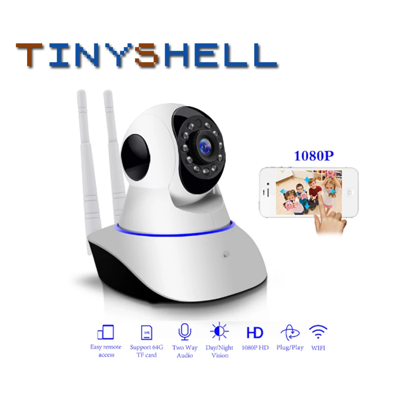 1080P IP Camera Wireless Home Security IP Camera Surveillance Camera Wifi Night Vision Baby Monitor CCTV Camera 1920*1080
1080P IP Camera Wireless Home Security IP Camera Surveillance Camera Wifi Night Vision Baby Monitor CCTV Camera 1920*1080