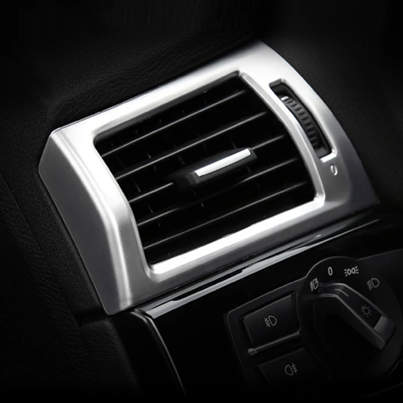 For BMW X3 X4 F25 F26 2013-2017 ABS Matte Chrome Side Air Conditioning Outlet Cover Trim Stickers Car Styling Accessory For LHD
For BMW X3 X4 F25 F26 2013-2017 ABS Matte Chrome Side Air Conditioning Outlet Cover Trim Stickers Car Styling Accessory For LHD