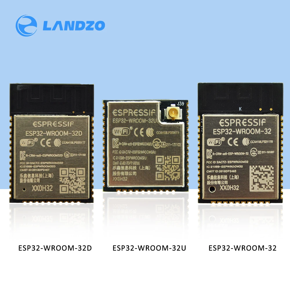 ESP32-WROOM-32 ESP32-WROOM-32D ESP32-WROOM-32U WiFi module Bluetooth module main chip ESP32 Module Espressif Original
ESP32-WROOM-32 ESP32-WROOM-32D ESP32-WROOM-32U WiFi module Bluetooth module main chip ESP32 Module Espressif Original