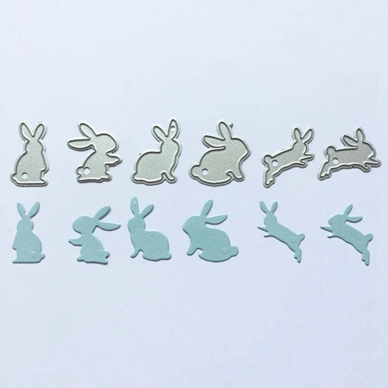 6pcs/set Happy Easter Cutting Dies Small Rabbit Metal Steel Cutting Dies Stencil DIY Dies Scrapbooking Paper Photo Embossing Die
6pcs/set Happy Easter Cutting Dies Small Rabbit Metal Steel Cutting Dies Stencil DIY Dies Scrapbooking Paper Photo Embossing Die