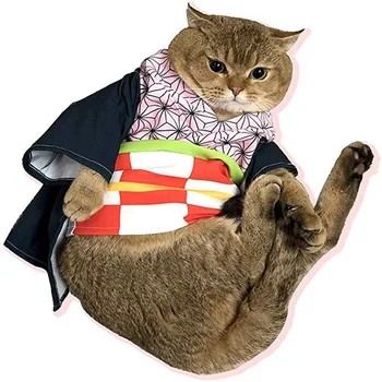 Demon Slayer Cosplay Cat Clothes Pet Puppy Kitten Coat Jacket For Small Medium Dogs Cats Chihuahua Clothing Costume
Demon Slayer Cosplay Cat Clothes Pet Puppy Kitten Coat Jacket For Small Medium Dogs Cats Chihuahua Clothing Costume