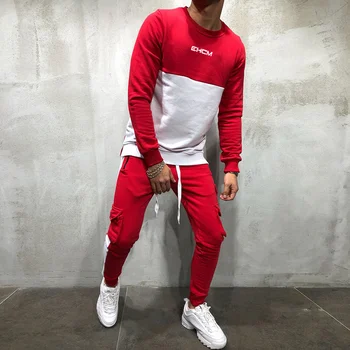 2019 Men's Autumn Hoodies Tracksuit Set Male Sweatshirt Sweatpants Multi-pocket Fashion Trousers High Street Jackets Sets
2019 Men's Autumn Hoodies Tracksuit Set Male Sweatshirt Sweatpants Multi-pocket Fashion Trousers High Street Jackets Sets