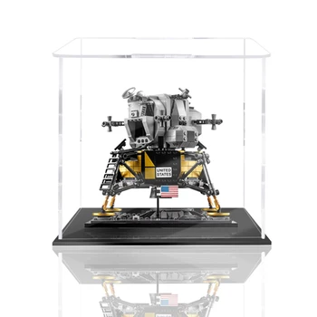 Building Block Acrylic Dustproof Display Box Show Box for Apollo No.11 Lunar Module 10266 ( Box ) - 2mm Thickness Black Bottom
Building Block Acrylic Dustproof Display Box Show Box for Apollo No.11 Lunar Module 10266 ( Box ) - 2mm Thickness Black Bottom