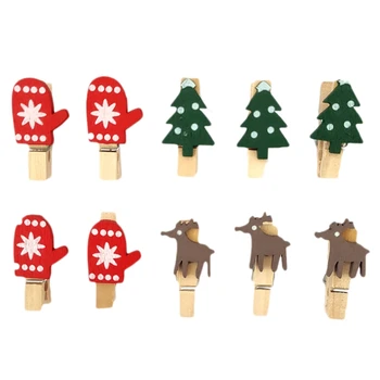 Promotion! Christmas Wood Clips Christmas Tree Photo Clips Elk Gloves Diy Photo Pegs for Home School Art Craft Decor (72Pcs) 
Promotion! Christmas Wood Clips Christmas Tree Photo Clips Elk Gloves Diy Photo Pegs for Home School Art Craft Decor (72Pcs)
