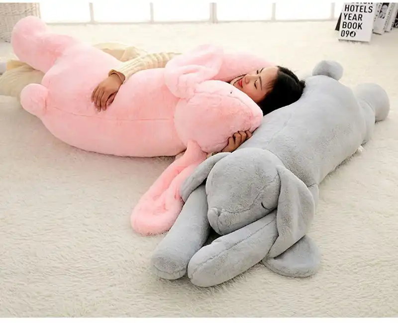 big ear bunny plush toy giant animal rabbit stuffed pillow girl