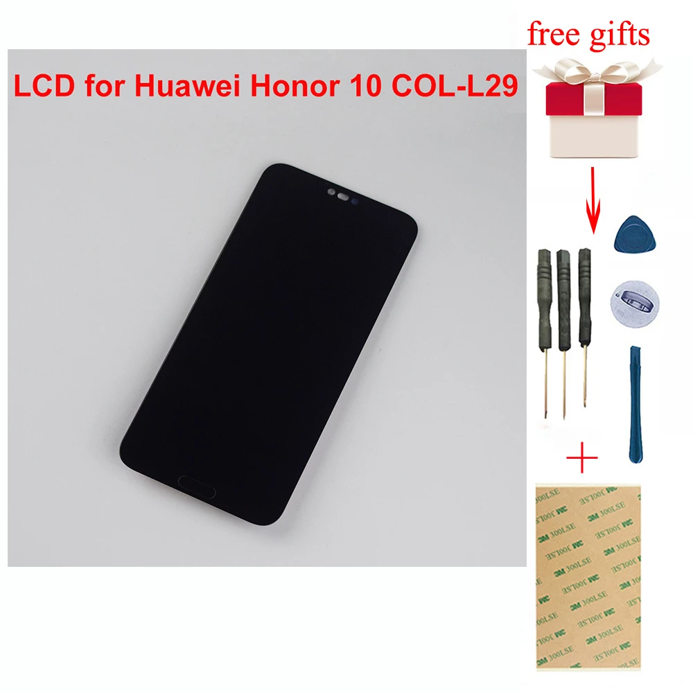 5.84" LCD Display for Huawei Honor 10 COL-L29 LCD Screen Panel Touch Screen Panel Honor 10 LCD Assembly without Fingerprint
5.84" LCD Display for Huawei Honor 10 COL-L29 LCD Screen Panel Touch Screen Panel Honor 10 LCD Assembly without Fingerprint