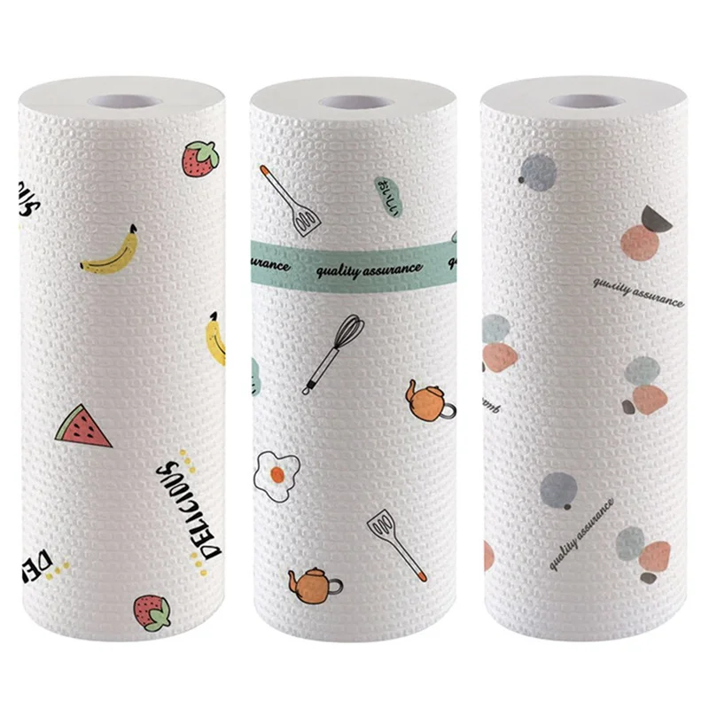 50PCS/Roll Home Multi-functional Non-woven Fabric Kitchen Disposable Wet/Dry Cleaning Towel Non-stick Oil Wash Cloth Dishcloth
50PCS/Roll Home Multi-functional Non-woven Fabric Kitchen Disposable Wet/Dry Cleaning Towel Non-stick Oil Wash Cloth Dishcloth