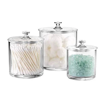 3Pcs Storage Jar Bathroom Cosmetic Storage Box Organizer Dried Fruit Chocolate Storage Box Acrylic Cans Container
3Pcs Storage Jar Bathroom Cosmetic Storage Box Organizer Dried Fruit Chocolate Storage Box Acrylic Cans Container