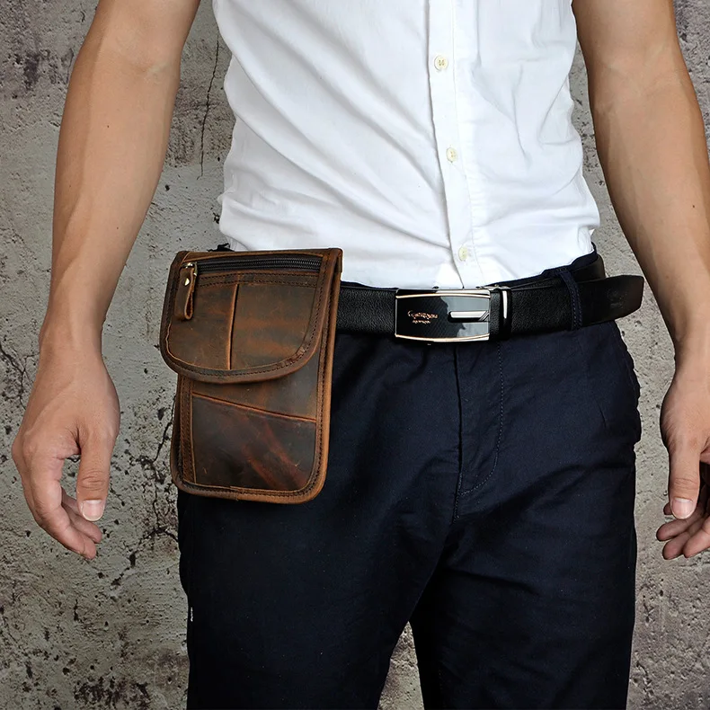 First Layer Horse Leather Genuine Leather Men Retro Mobile Phone Camera Outdoor 7-Inch Small Pockets Shoulder Bag 8301
First Layer Horse Leather Genuine Leather Men Retro Mobile Phone Camera Outdoor 7-Inch Small Pockets Shoulder Bag 8301