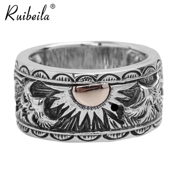Ruibeila925 argent ailes d'aigle soleil totem bague rétro hommes lourds style indien bijoux cadeau anneau 2020 nouveau
Ruibeila925 argent ailes d'aigle soleil totem bague rétro hommes lourds style indien bijoux cadeau anneau 2020 nouveau