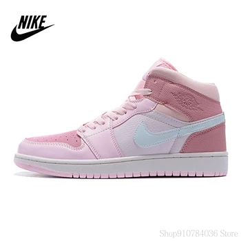 Nike Air Jordan 1 Mid AJ1 Cherry Blossom Pink Dirty Pink white Pink Women's Mid Basketball Shoes Size 36-39 555112-603
Nike Air Jordan 1 Mid AJ1 Cherry Blossom Pink Dirty Pink white Pink Women's Mid Basketball Shoes Size 36-39 555112-603