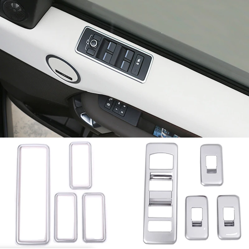 For Land Rover Discovery 5 Interior Modification Window Lift Button Decorative Frame Glass Lift Decorative Frame Bright Sticker
For Land Rover Discovery 5 Interior Modification Window Lift Button Decorative Frame Glass Lift Decorative Frame Bright Sticker