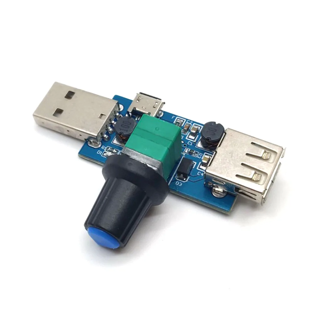 DC4-12V 5W USB Fan Reducing Noise Multi-stall Adjustment GovernorSpeed Controller
DC4-12V 5W USB Fan Reducing Noise Multi-stall Adjustment GovernorSpeed Controller