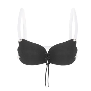 Plus Size Silicone Bra with Transparent Straps Push Up Magic Bra Invisible Adhesive Fly Bras Backless Wedding Big Size ABCDEF
Plus Size Silicone Bra with Transparent Straps Push Up Magic Bra Invisible Adhesive Fly Bras Backless Wedding Big Size ABCDEF
