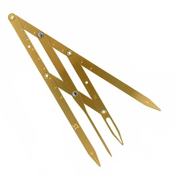 1pcs Professional Stainless Steel Eyebrow Ruler Golden Proportion Caliper Microblading Supplies
1pcs Professional Stainless Steel Eyebrow Ruler Golden Proportion Caliper Microblading Supplies